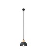Seco 1 Sort loftslampe - Ø18 cm, E27, 230V, uden lyskilde