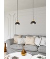 Seco 1 Sort loftslampe - Ø18 cm, E27, 230V, uden lyskilde