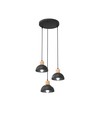 Seco 3 Sort Prem loftslampe - Ø18 cm, E27, 230V, uden lyskilde