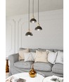 Seco 3 Sort Prem loftslampe - Ø18 cm, E27, 230V, uden lyskilde