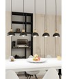 Seco 5 Sort loftslampe - Ø18 cm, E27, 230V, uden lyskilde