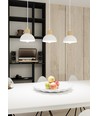 Seco 3 Hvid loftslampe - Ø18 cm, E27, 230V, uden lyskilde