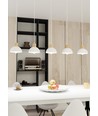 Seco 5 Hvid loftslampe - Ø18 cm, E27, 230V, uden lyskilde