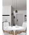 Target 3 Sort Prem pendellampe - Ø11 cm, E27, 230V, uden lyskilde