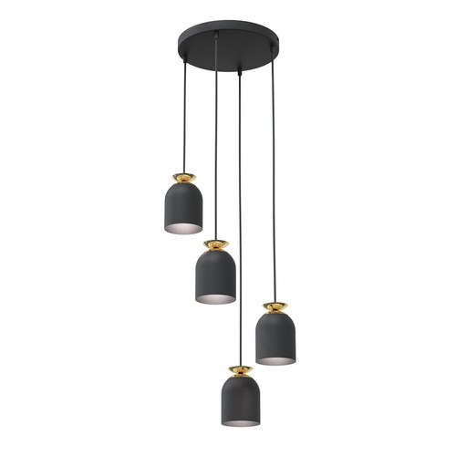 Target 4 Sort Prem pendellampe - Ø11 cm, E27, 230V, uden lyskilde
