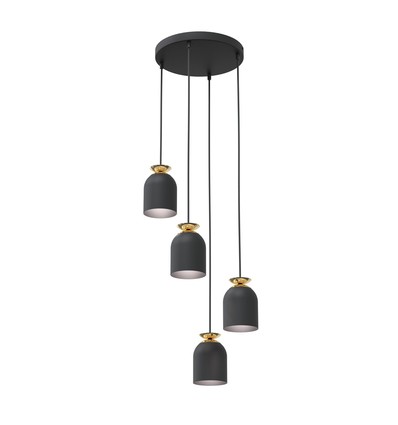 Target 4 Sort Prem pendellampe - Ø11 cm, E27, 230V, uden lyskilde