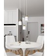 Target 3 Hvid Prem pendellampe - Ø11 cm, E27, 230V, uden lyskilde