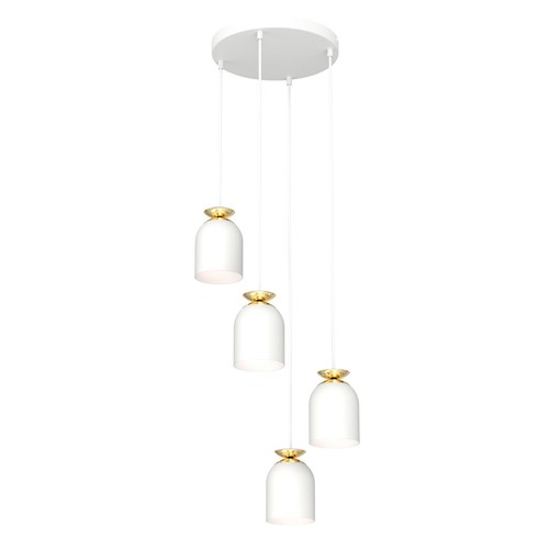 Target 4 Hvid Prem pendellampe - Ø11 cm, E27, 230V, uden lyskilde