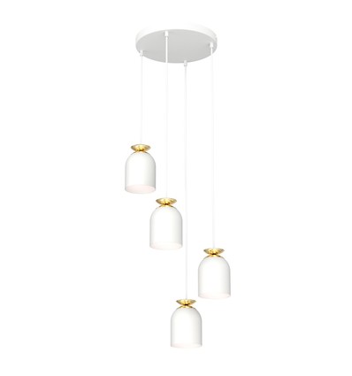 Target 4 Hvid Prem pendellampe - Ø11 cm, E27, 230V, uden lyskilde
