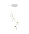 Target 4 Hvid Prem pendellampe - Ø11 cm, E27, 230V, uden lyskilde