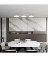 Foster 3 Hvid lysekrone - E27, 230V, uden lyskilde