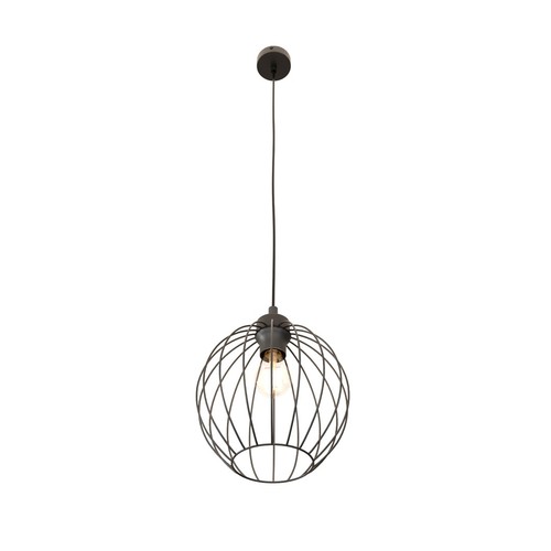 Nando 1 Sort pendellampe - Ø24 cm, E27, 230V, uden lyskilde