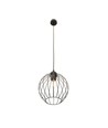 Nando 1 Sort pendellampe - Ø24 cm, E27, 230V, uden lyskilde