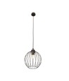 Nando 1 Sort pendellampe - Ø24 cm, E27, 230V, uden lyskilde