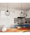 Nando 1 Sort pendellampe - Ø24 cm, E27, 230V, uden lyskilde