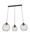 Nando 3 Sort pendellampe - Ø24 cm, E27, 230V, uden lyskilde