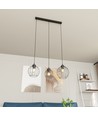 Nando 3 Sort pendellampe - Ø24 cm, E27, 230V, uden lyskilde