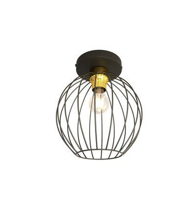 Nest 1 Sort/Guld loftslampe - Ø24 cm, E27, 230V, uden lyskilde
