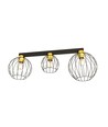 Nest 3 Sort/Guld loftslampe - Ø24 cm, E27, 230V, uden lyskilde
