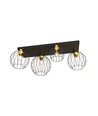 Nest 4 Sort/Guld loftslampe - Ø24 cm, E27, 230V, uden lyskilde
