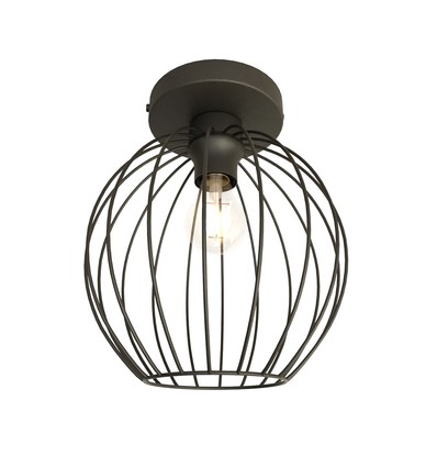 Nest 1 Sort loftslampe - Ø24 cm, E27, 230V, uden lyskilde