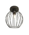 Nest 1 Sort loftslampe - Ø24 cm, E27, 230V, uden lyskilde