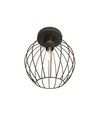 Nest 1 Sort loftslampe - Ø24 cm, E27, 230V, uden lyskilde