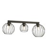 Nest 3 Sort loftslampe - Ø24 cm, E27, 230V, uden lyskilde