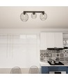 Nest 3 Sort loftslampe - Ø24 cm, E27, 230V, uden lyskilde
