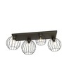 Nest 4 Sort loftslampe - Ø24 cm, E27, 230V, uden lyskilde