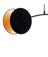 Motif 2 Sort/Guld pendellampe - Ø20 cm, E27, 230V, uden lyskilde