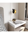 Motif K1 Sort/Guld pendellampe - Ø20 cm, E27, 230V, uden lyskilde