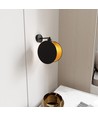 Motif K1 Sort/Guld pendellampe - Ø20 cm, E27, 230V, uden lyskilde