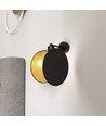 Motif K1 Sort/Guld pendellampe - Ø20 cm, E27, 230V, uden lyskilde
