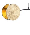 Motif 2 Guld pendellampe - Ø20 cm, E27, 230V, uden lyskilde