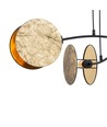 Motif 4 Guld pendellampe - Ø20 cm, E27, 230V, uden lyskilde