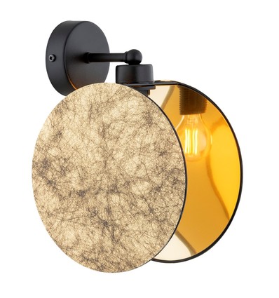 Motif K1 Guld pendellampe - Ø20 cm, E27, 230V, uden lyskilde