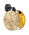 Motif K1 Guld pendellampe - Ø20 cm, E27, 230V, uden lyskilde