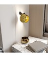 Motif K1 Guld pendellampe - Ø20 cm, E27, 230V, uden lyskilde