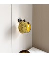 Motif K1 Guld pendellampe - Ø20 cm, E27, 230V, uden lyskilde