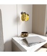 Motif K1 Guld pendellampe - Ø20 cm, E27, 230V, uden lyskilde
