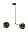 Motif 2 Marbel pendellampe - Ø20 cm, E27, 230V, uden lyskilde