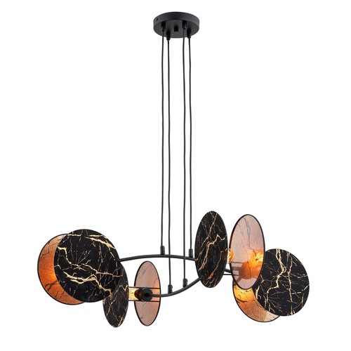 Motif 4 Marbel pendellampe - Ø20 cm, E27, 230V, uden lyskilde