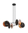 Motif 4 Marbel pendellampe - Ø20 cm, E27, 230V, uden lyskilde