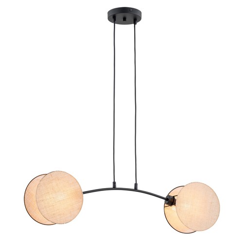 Motif 2 Naturlig pendellampe - Ø20 cm, E27, 230V, uden lyskilde