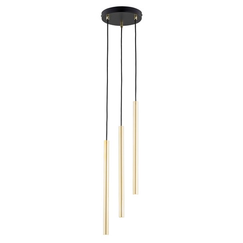 Selter 3 Premium Guld pendellampe - Ø2 cm, G9, 230V, uden lyskilde