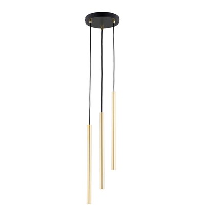 Selter 3 Premium Guld pendellampe - Ø2 cm, G9, 230V, uden lyskilde