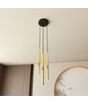Selter 3 Premium Guld pendellampe - Ø2 cm, G9, 230V, uden lyskilde