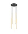 Selter 7 Premium Guld pendellampe - Ø2 cm, G9, 230V, uden lyskilde