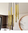 Selter 7 Premium Guld pendellampe - Ø2 cm, G9, 230V, uden lyskilde